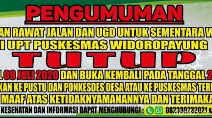 Puskesmas di Situbondo Tutup Pelayanan