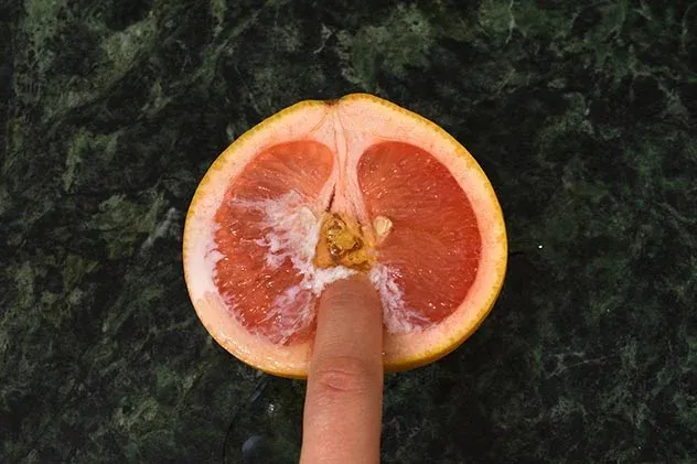 Seniman Pakai Makanan