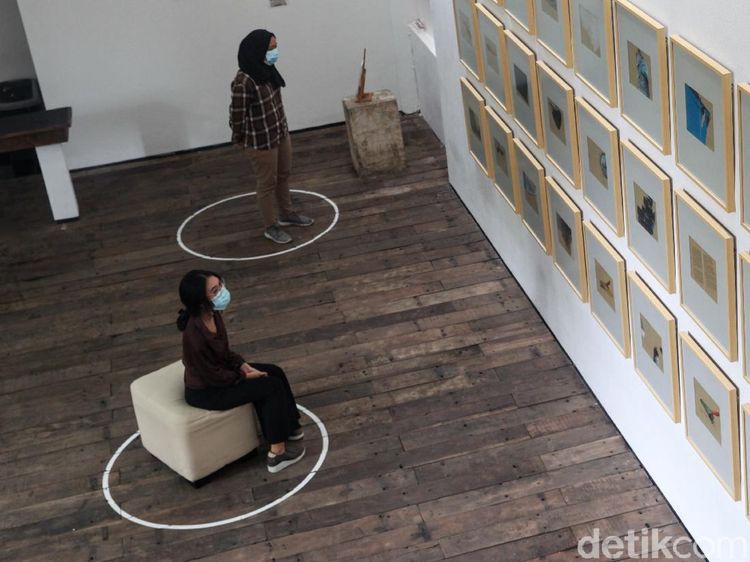 Seperti Ini Penerapan Protokol Kesehatan di Galeri Seni