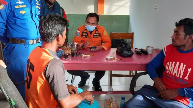 7 ABK Selamat dalam Insiden Kapal Tenggelam di Sinjai