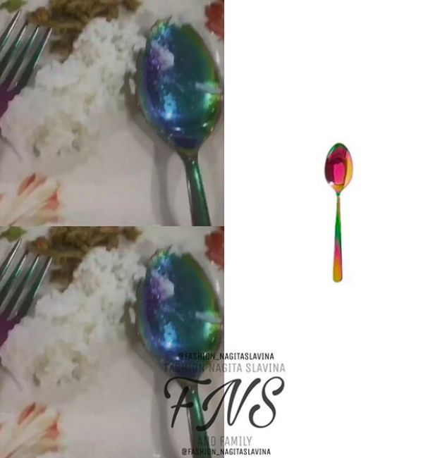 Alat makan Nagita Slavina