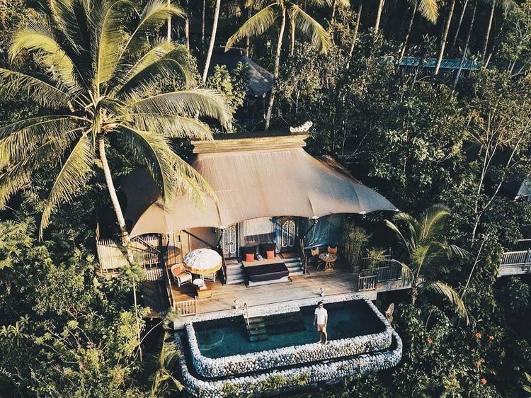Penampakan Capella Ubud, Hotel Terbaik Dunia dari Indonesia