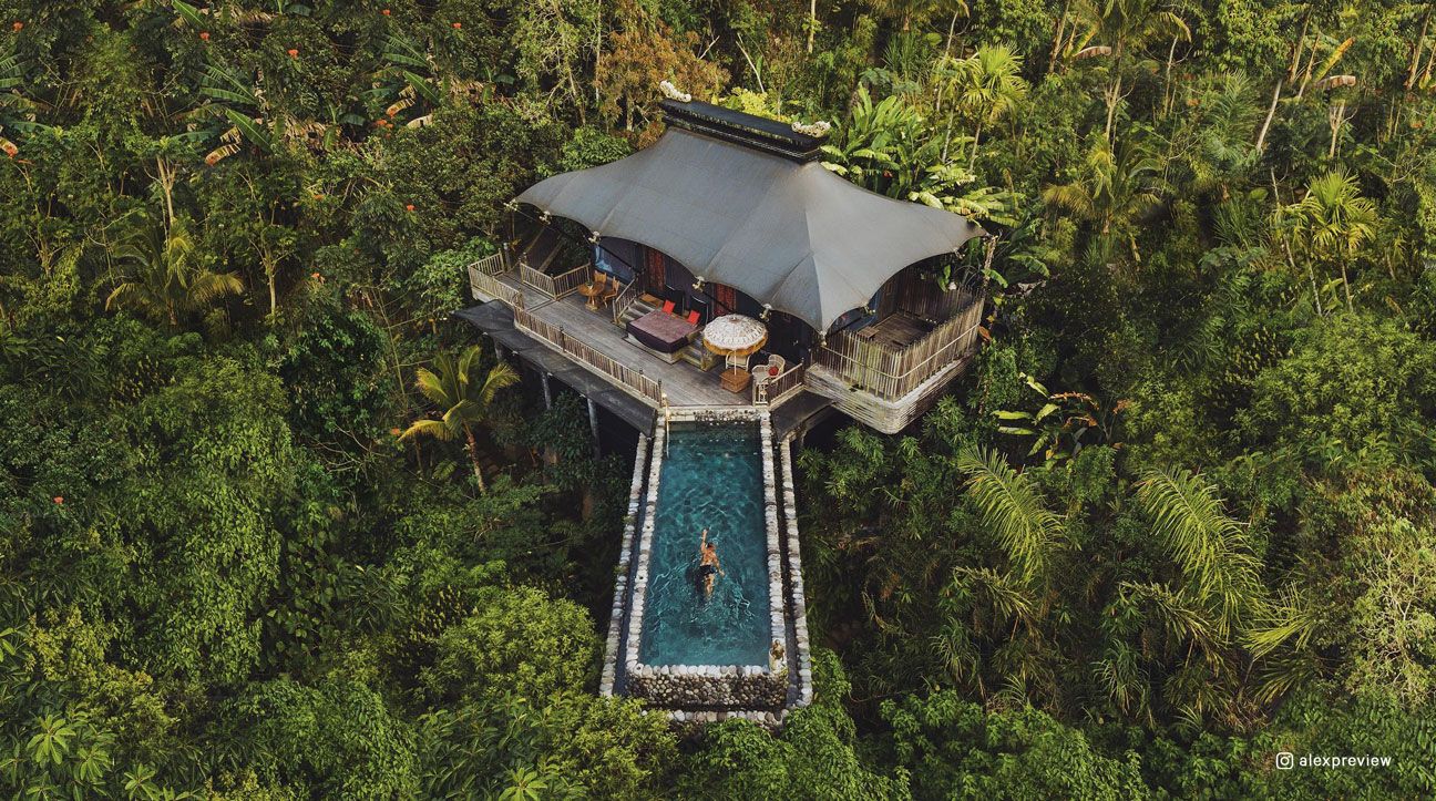 Hotel resor di Bali.