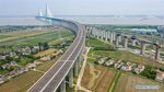 Jembatan Kabel Terpanjang di Dunia 11 Km Dibuka di China