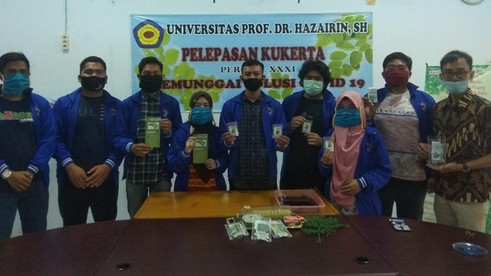 Mahasiswa Unihaz Bengkulu Ciptakan Permen Penangkal Corona