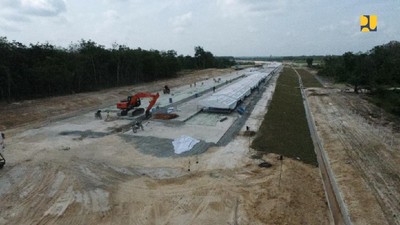 Penampakan Terkini Proyek Tol Penghubung Riau-Sumatera Barat