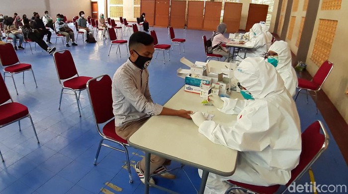 rapid test peserta utbk unpad