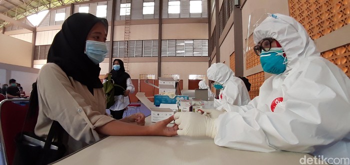 rapid test peserta utbk unpad