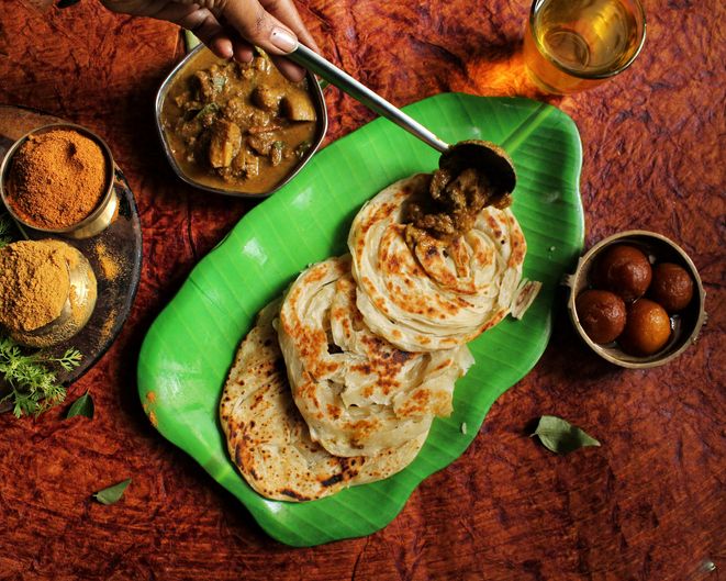 Roti parotta