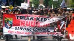 Aksi Ormas di Sumedang Tolak RUU HIP