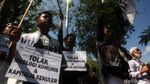 Aksi Ormas di Sumedang Tolak RUU HIP