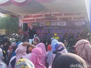 Penjelasan Pemkab Brebes Soal Goyang Dangdut Bupati Saat Gowes Massal