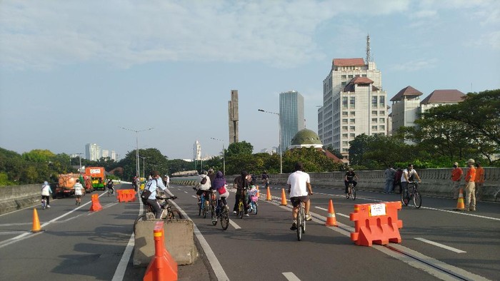 CFD di JLNT Antasari Jaksel  Minggu (12/7).