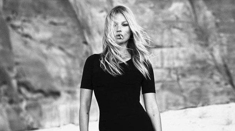 Kate Moss Pemotretan di Arab Saudi.
