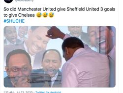 Meme Manchester United Girang Chelsea Tumbang