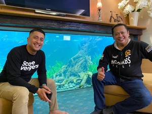 Nge-Vlog Bareng Irfan Hakim, Ketua MPR Sosialisasikan 4 Pilar