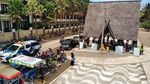 Foto Keramaian di Pantai Pangandaran Hari Ini