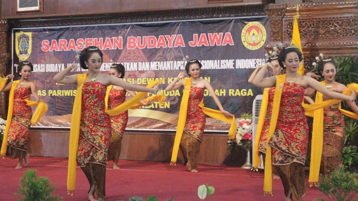 Pembukaan sarasehan seni budaya tahun 2019
