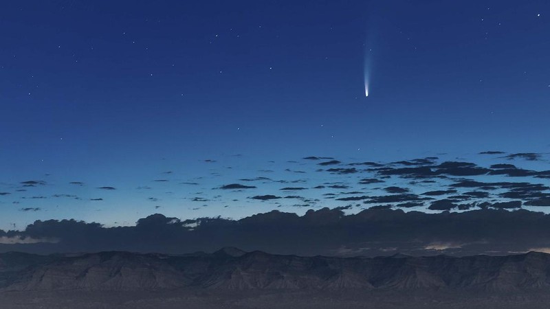 Sepanjang bula Juli, Komet Neowise yang melintasi tata surya bagian dalam dapat dilihat dengan mata telanjang dari bumi. Begini penampakannya.