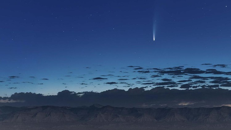 Sepanjang bula Juli, Komet Neowise yang melintasi tata surya bagian dalam dapat dilihat dengan mata telanjang dari bumi. Begini penampakannya.