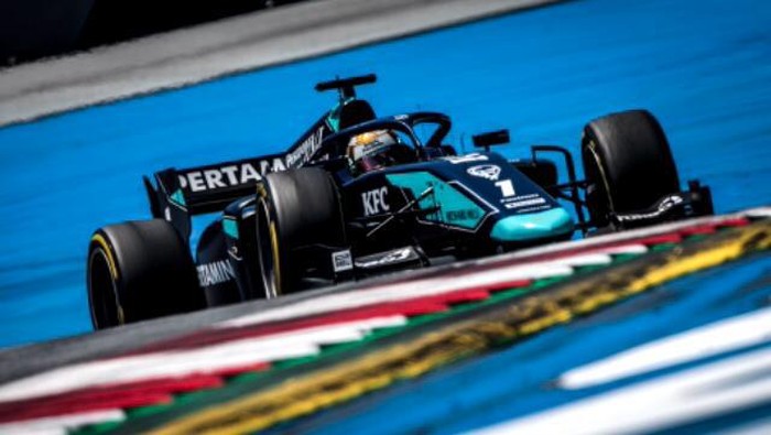 Sean Gelael finis ke-10 di feature race F2 Styria, Minggu (12/7/2020) dini hari WIB