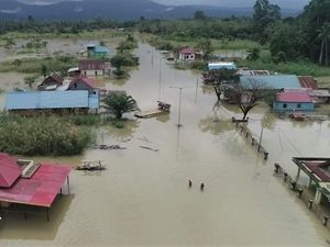 Ratusan Korban Banjir di Konawe Mulai Terserang Penyakit