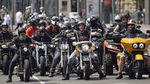 Aksi Tolak Wacana Larangan Penggunaan Sepeda Motor di Jerman