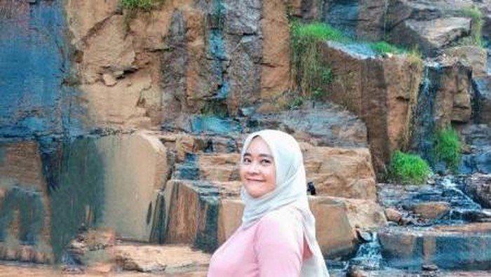 Curug Cisanggirung di Bandung Timur, Jabar