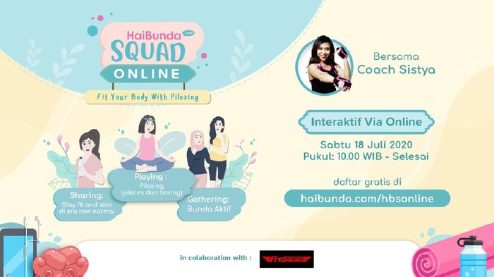 HaiBunda Squad Ajak Bunda Tetap Sehat di Tengah Pandemi