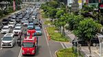 Jalan Protokol DKI Jakarta Terus Disemprot Disinfektan