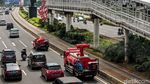 Jalan Protokol DKI Jakarta Terus Disemprot Disinfektan