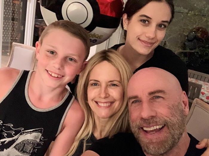 John Travolta John Travolta dan Kelly Preston
