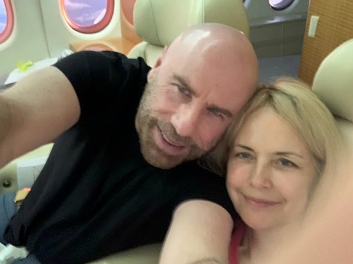 John Travolta John Travolta dan Kelly Preston