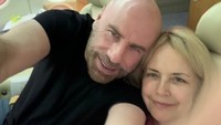 Namun kini John Travolta harus merelakan sang istri yang meninggal dunia akibat penyakit kanker payudara. Dok. Instagram/johntravolta