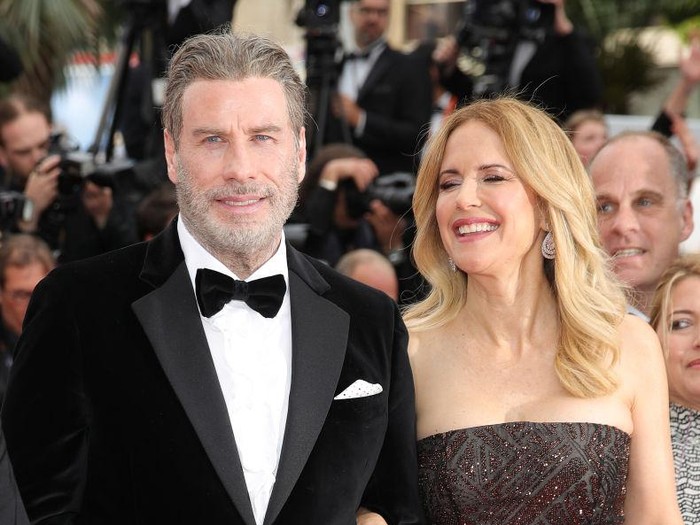 Kelly Preston CANNES, FRANCE - MAY 15: John Travolta and Kelly Preston attend the screening of