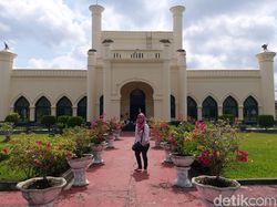 Kembali Dibuka, Istana Siak di Riau Terapkan Protokol Kesehatan