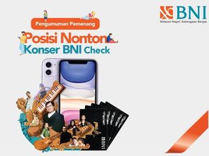 Selamat! Ini Daftar Pemenang Challenge Posisi Nonton Konser BNI Check