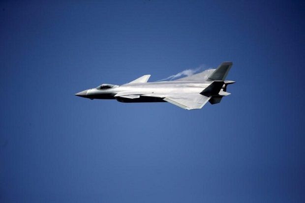 Pesawat jet tempur siluman Chengdu J-20 China. Foto. Ist