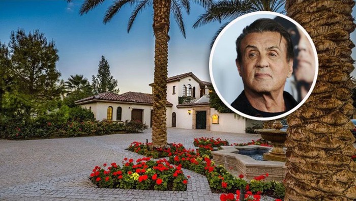 'Rambo' Jual Rugi Rumahnya Jadi Rp 48 M, Ini Penampakannya Aktor dan sutradara film Sylvester Stallone menjual rumahnya yang terletak di La Quinta, California dengan harga US$ 3,35 juta setara Rp 48 miliar (kurs Rp 14.400). Harga ini lebih rendah US$ 1,15 juta (Rp 16,6 miliar) dari harga belinya US$ 4,5 juta (Rp 65 miliar) pada satu dekade lalu.