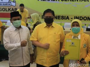 Golkar Resmi Usung Ati-Sokhidin di Pilwalkot Cilegon 2020
