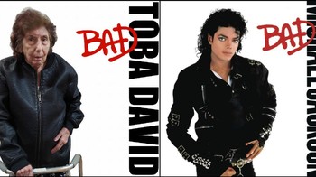 Banyak sampul album legendaris yang dikreasikan ulang mulai dari Michael Jackson, Adele, Taylor Swift, hingga Queen. (Foto: Twitter/robertspeker)