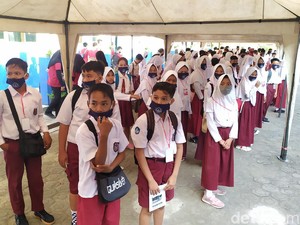 Masih Zona Kuning, Sekolah di Cianjur Sudah Gelar Kegiatan Tatap Muka