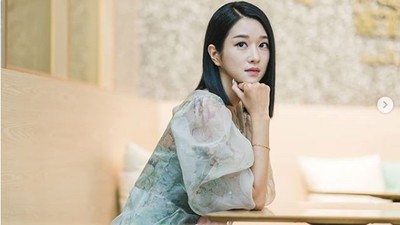 7 Kecantikan Seo Ye Ji di Its Okay To Not Be Okay, Potong Rambut Pendek