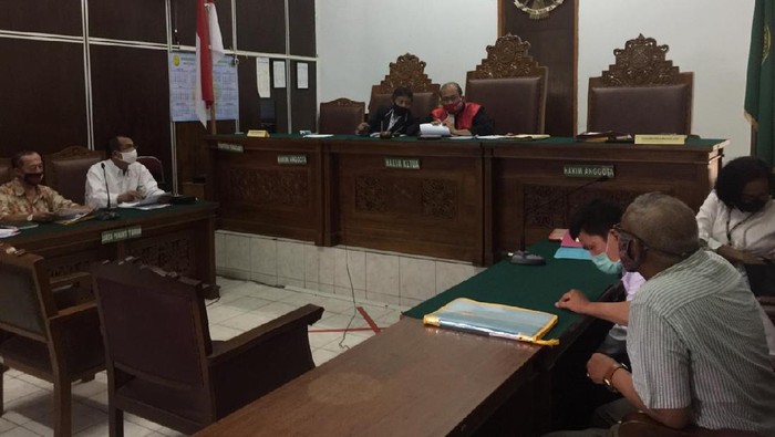 Sidang praperadilan Ruslan Buton dan keluarga (Foto: Dwi/detikcom)