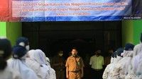 Apel Masa Pengenalan Lingkungan Sekolah (MPLS) tahun ajaran 2020/2021 berlangsung tertib.