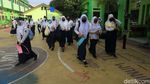 Potret Penerapan Protokol Kesehatan Ketat di SMAN 2 Kota Bekasi