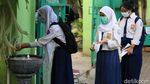 Potret Penerapan Protokol Kesehatan Ketat di SMAN 2 Kota Bekasi