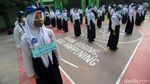 Potret Penerapan Protokol Kesehatan Ketat di SMAN 2 Kota Bekasi