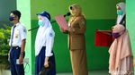 Potret Penerapan Protokol Kesehatan Ketat di SMAN 2 Kota Bekasi