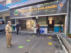 KBM Tatap Muka Batal, SMAN 4 Kota Sukabumi: Tetap Belajar Daring